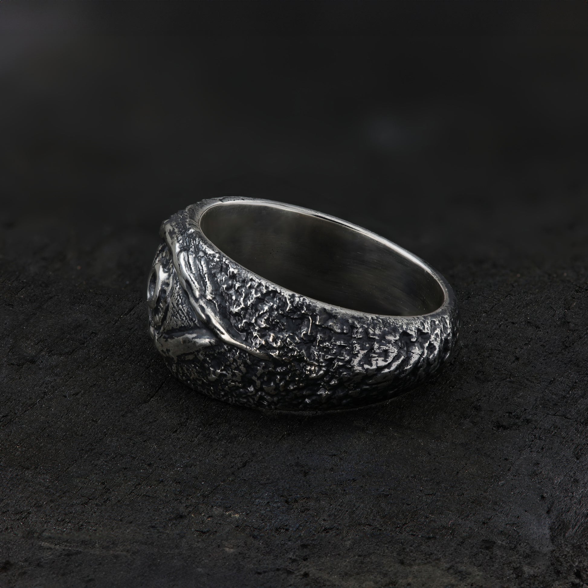 Channel ancient wisdom and protection with our sterling silver all-seeing eye ring, a timeless emblem of mystical insight.