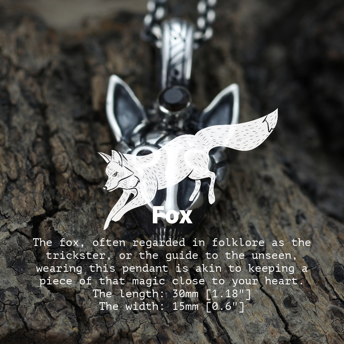 Fox pendant