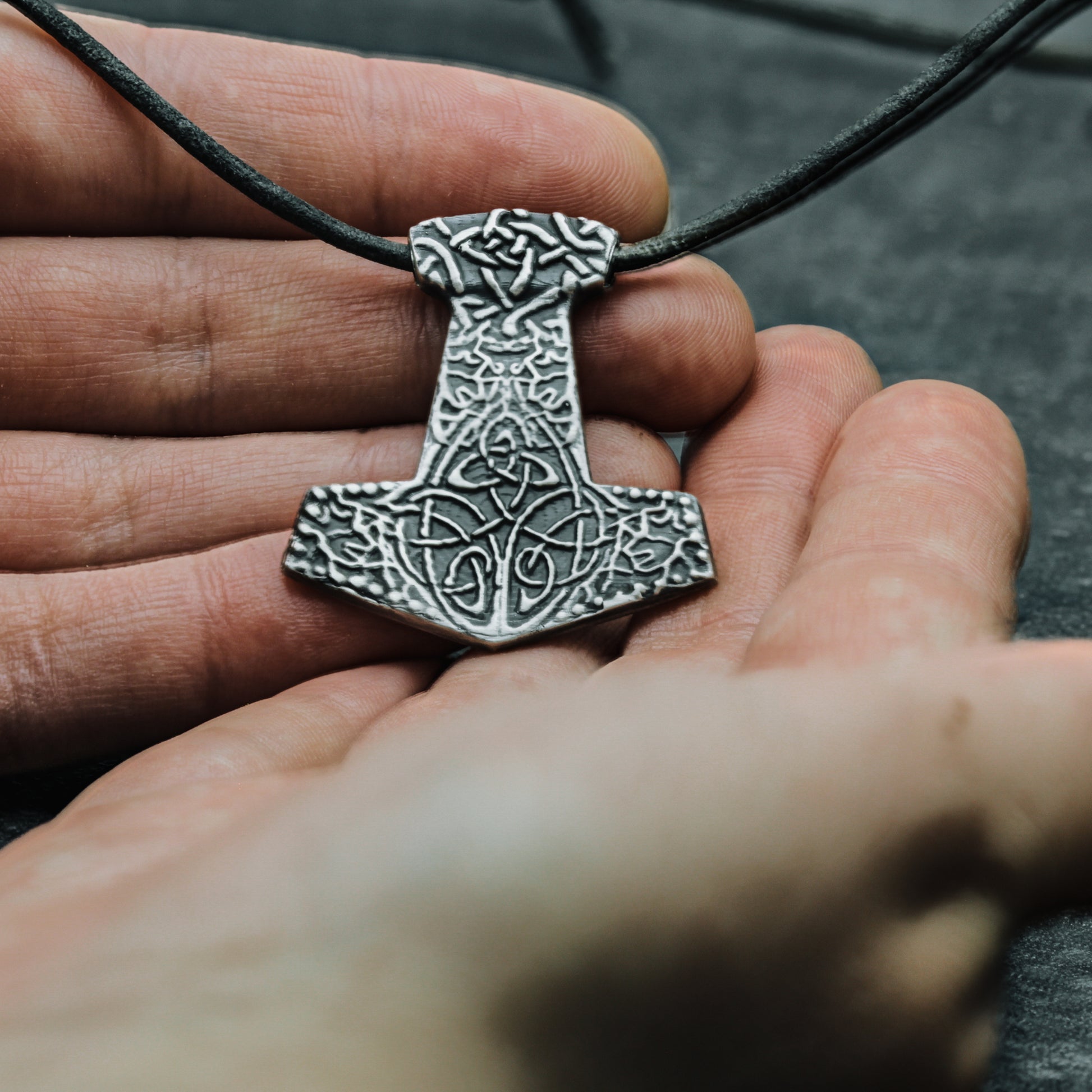 Celtic Thor hammer pendant