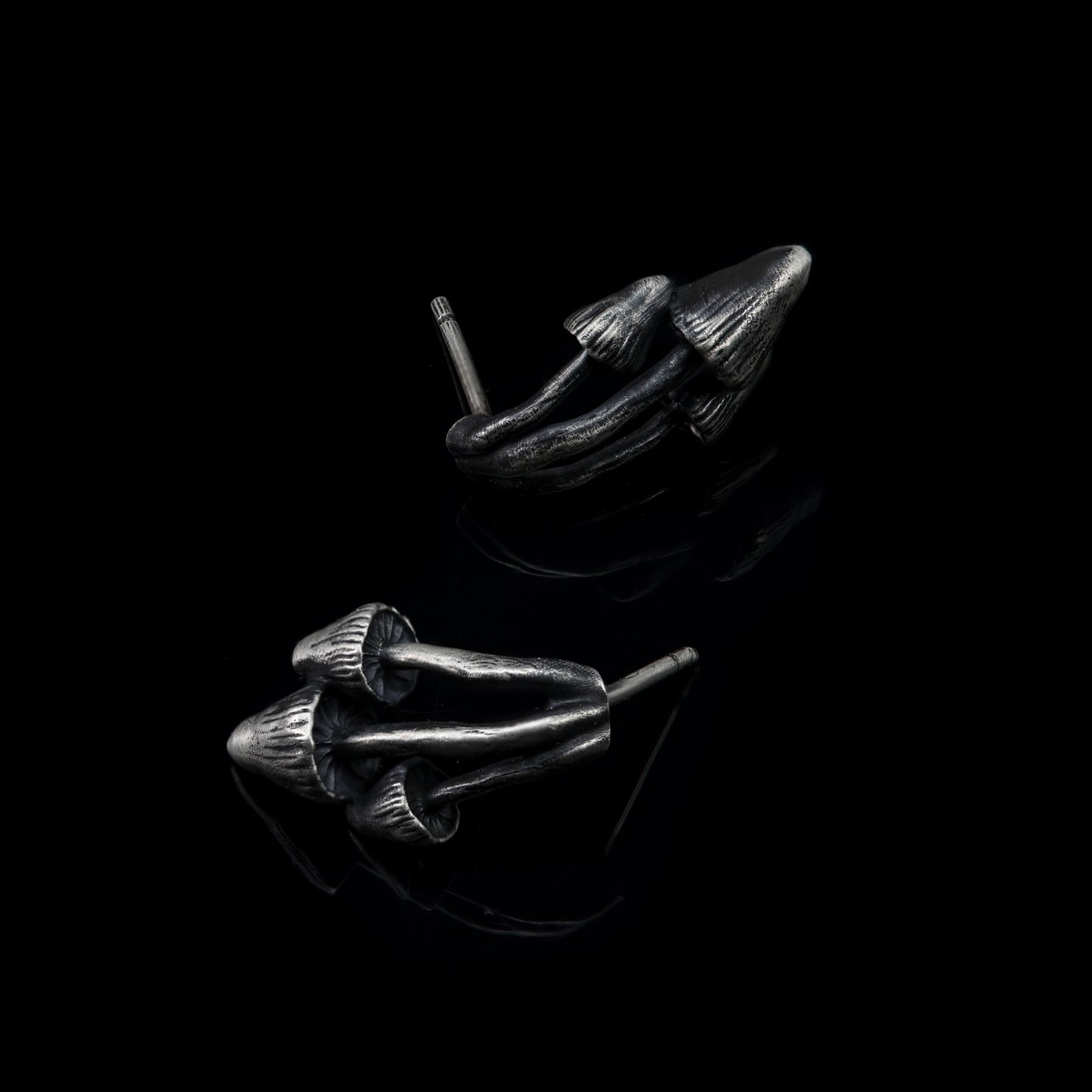 Magic Mushroom Liberty Cap earrings