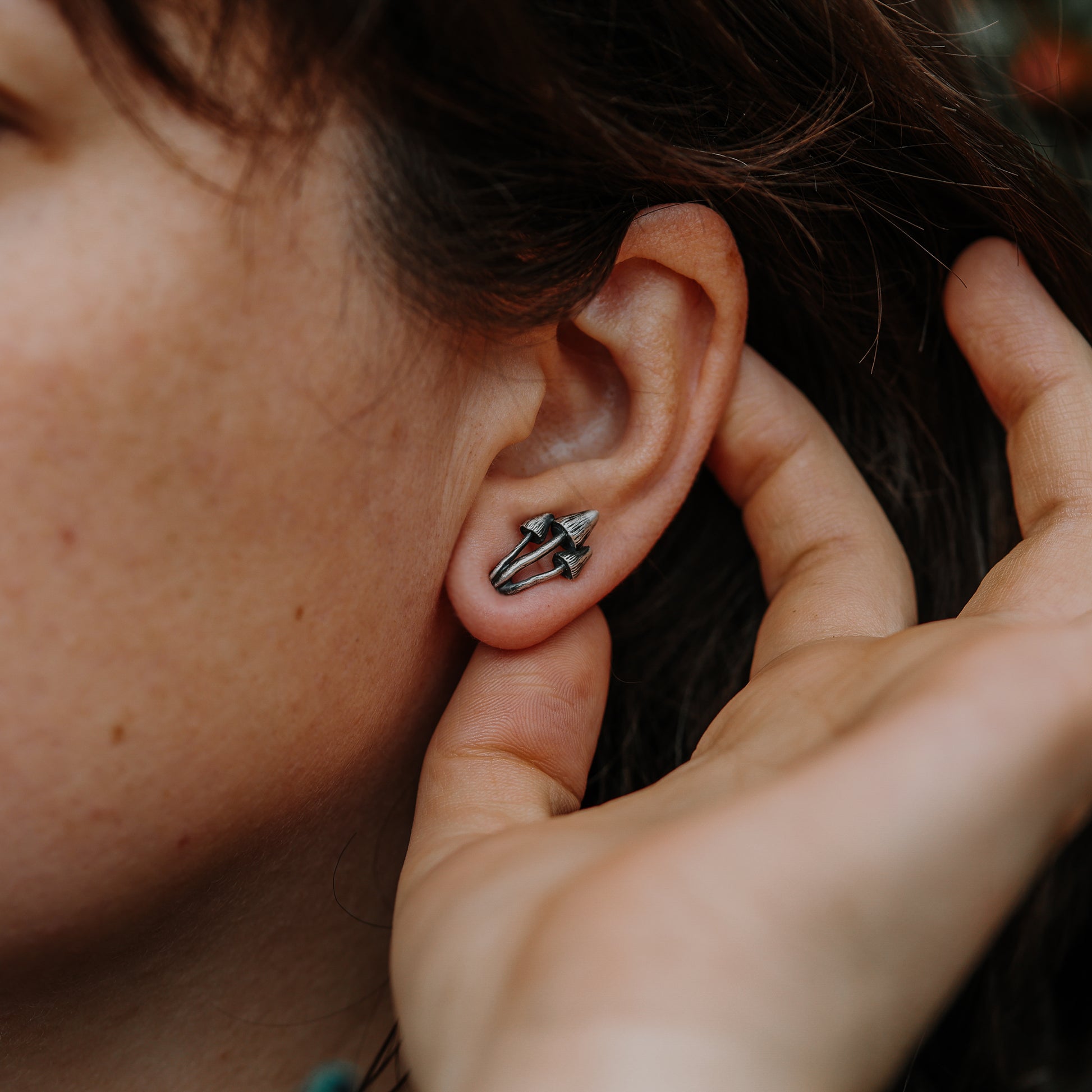 Artpocket jewellery magic mushrooms earrings