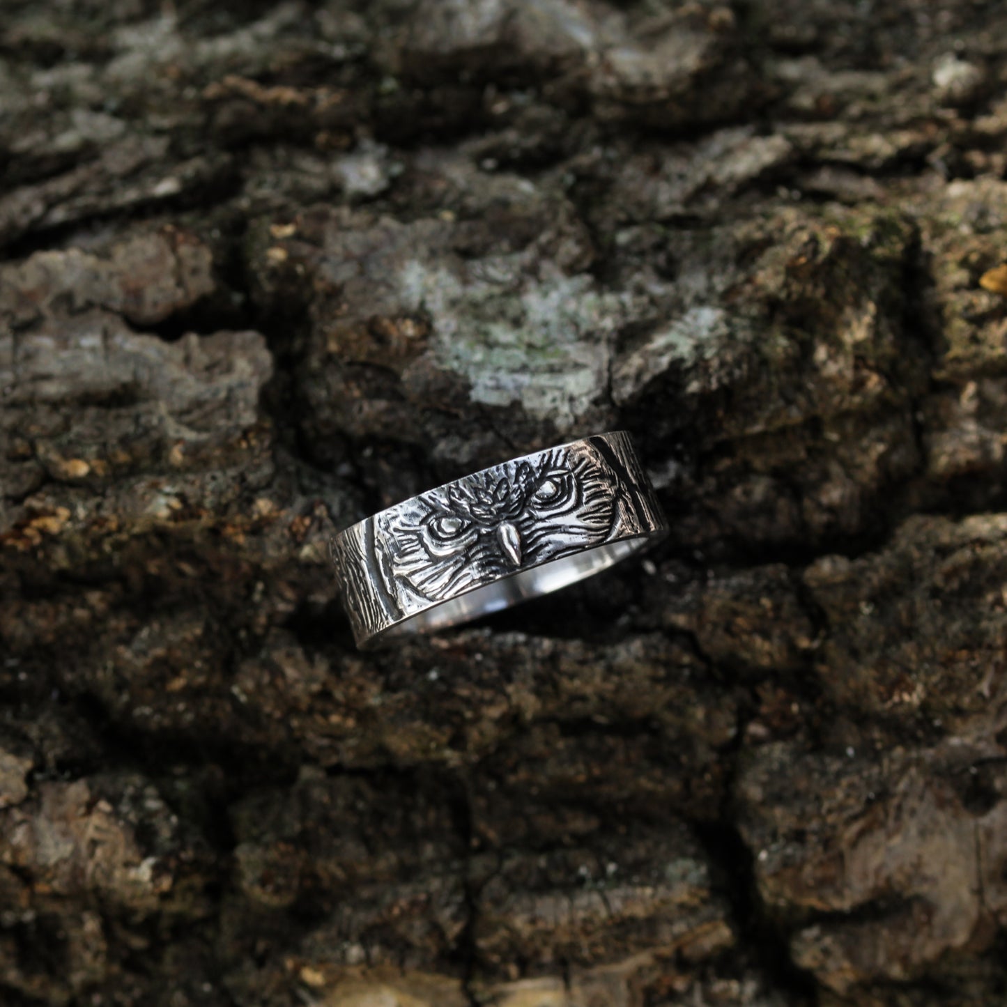 Owl ring for Men and Women.