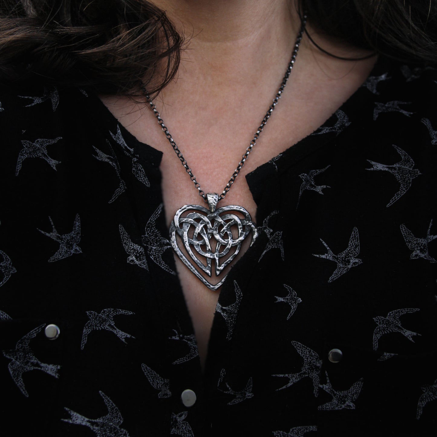 Celtic heart gift for her