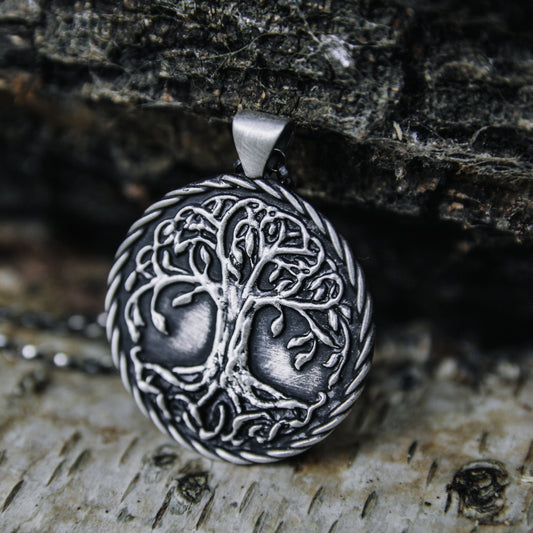 Yggdrasil pendant 925 sterling silver.