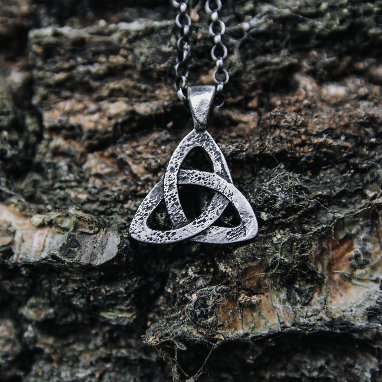 Triquetra pendant sterling silver.